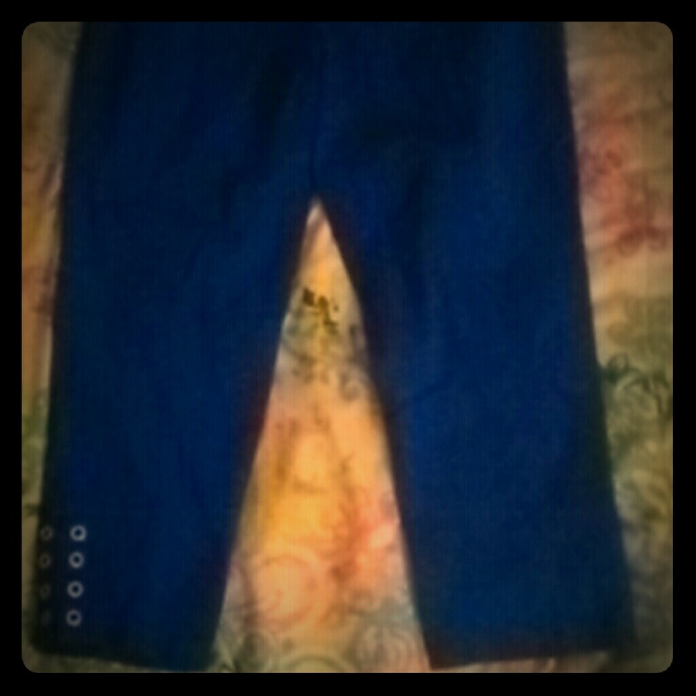 Blue pants